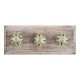 Garden Bouquet Ceramic Wooden Hooks